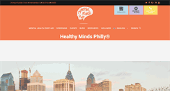 Desktop Screenshot of healthymindsphilly.org
